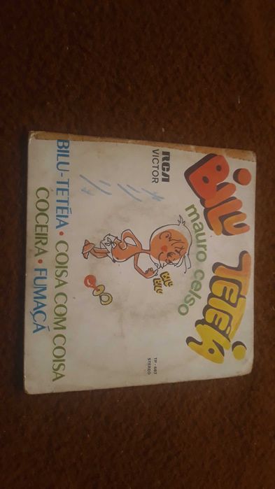 Marco Celso - Bilu teteia - single EP vinil - portes incluídos