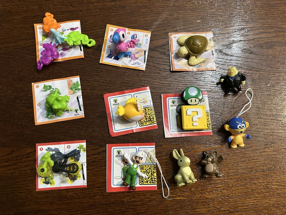 Кіндери різних серій