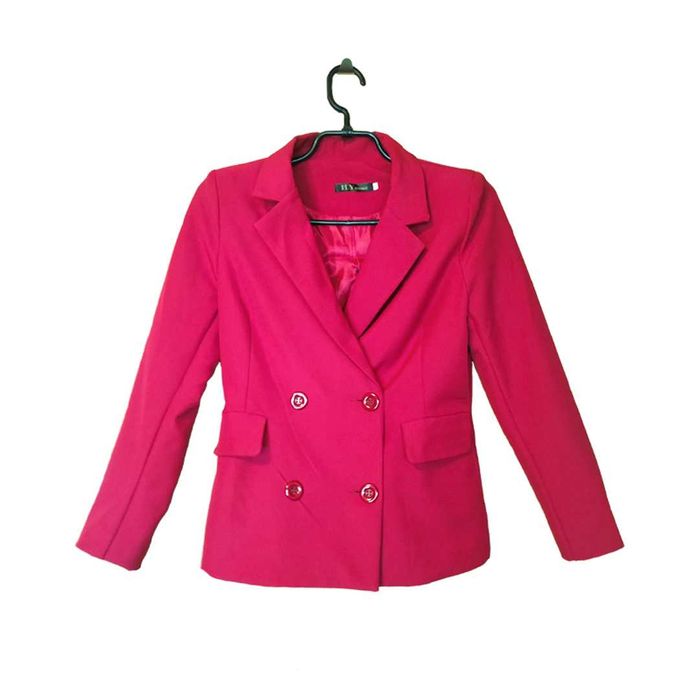 Marynarka czerwona "H.Y home"