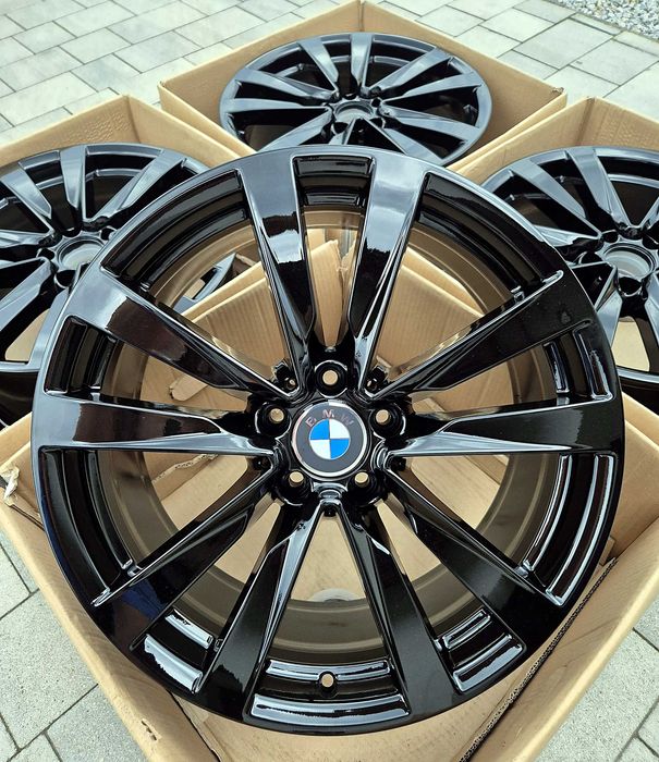 Felgi 19" 5x112 Mercedes OEM Klasa A B C E GLA GLB GLC Nowe Czarne | #A223C