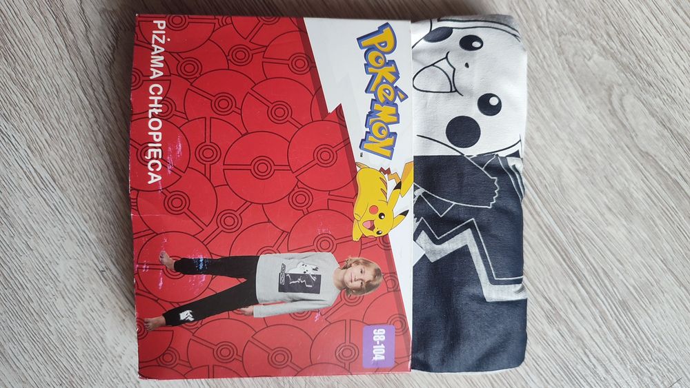 Piżama chłopięca Pokemon Pikachu 98/104