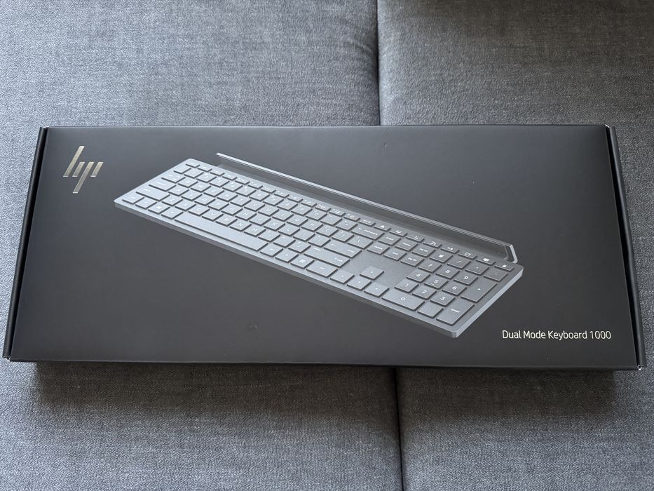 Klawiatura bezprzewodowa HP Dual Mode Keyboard 1000 z Bluetooth BT i USB Nowa