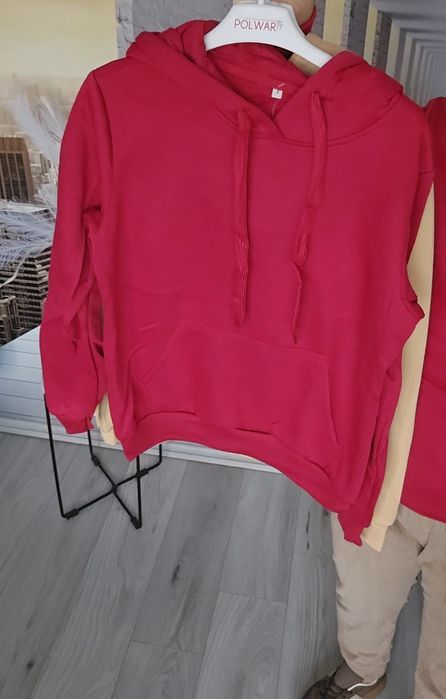 Bluza kangurka basic ocieplana Kolory