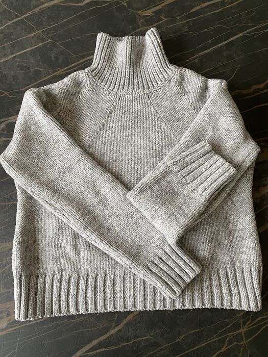 ZARA golf sweter szary NOWY
