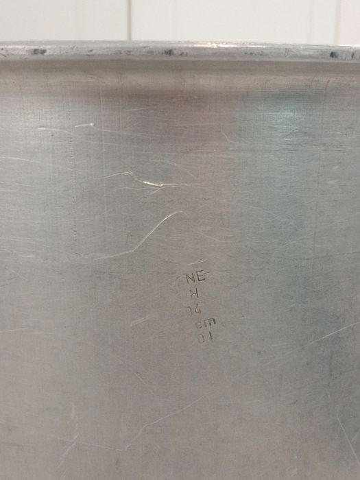 Duży Gar kocioł aluminiowy PRL  40 litrow