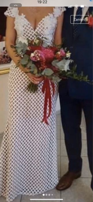 Sukienka ślubna boho