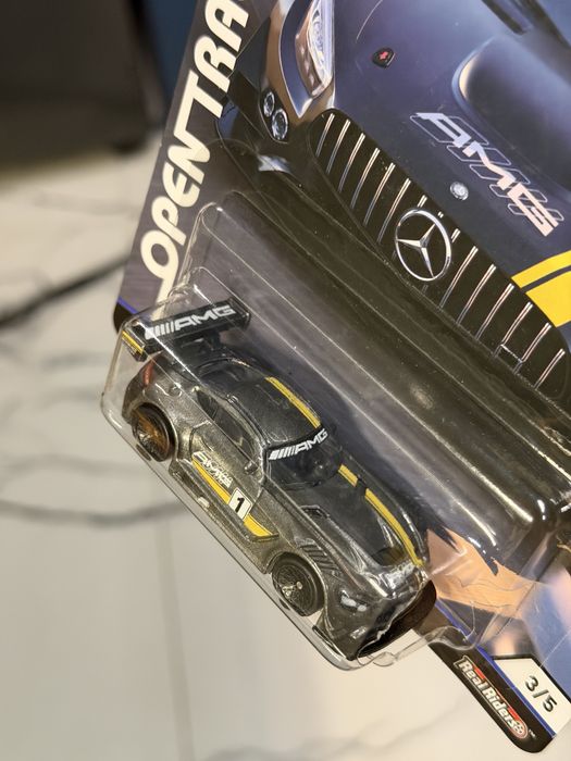 Hot Wheels Premium ’16 Mercedes AMG GT3 Open Track mega model z 2019