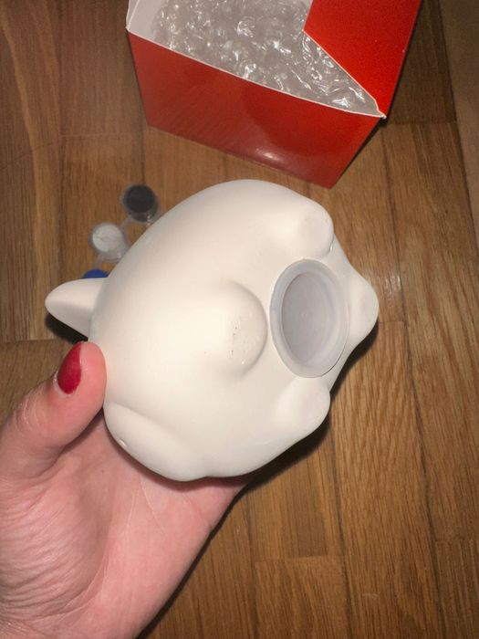 Porco mealheiro para pintar