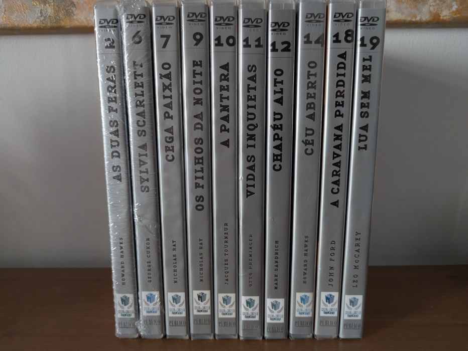 Coleção DVDs NOVOS e SELADOS (Vários 10) América Deluxe - Clássicos Publico.
