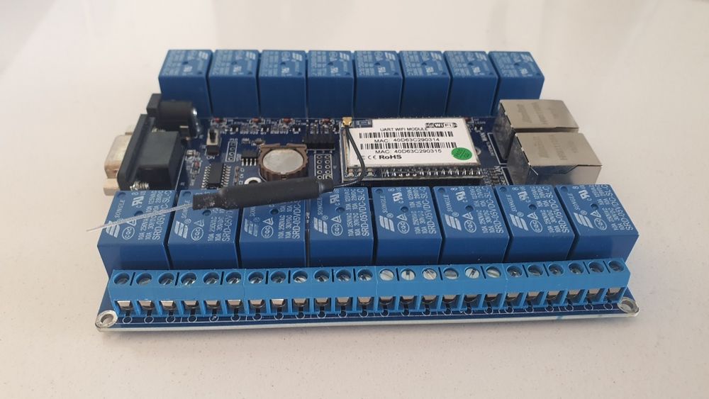 Placa para domotica