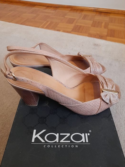 Obuwie letnie damskie Kazar eleganckie