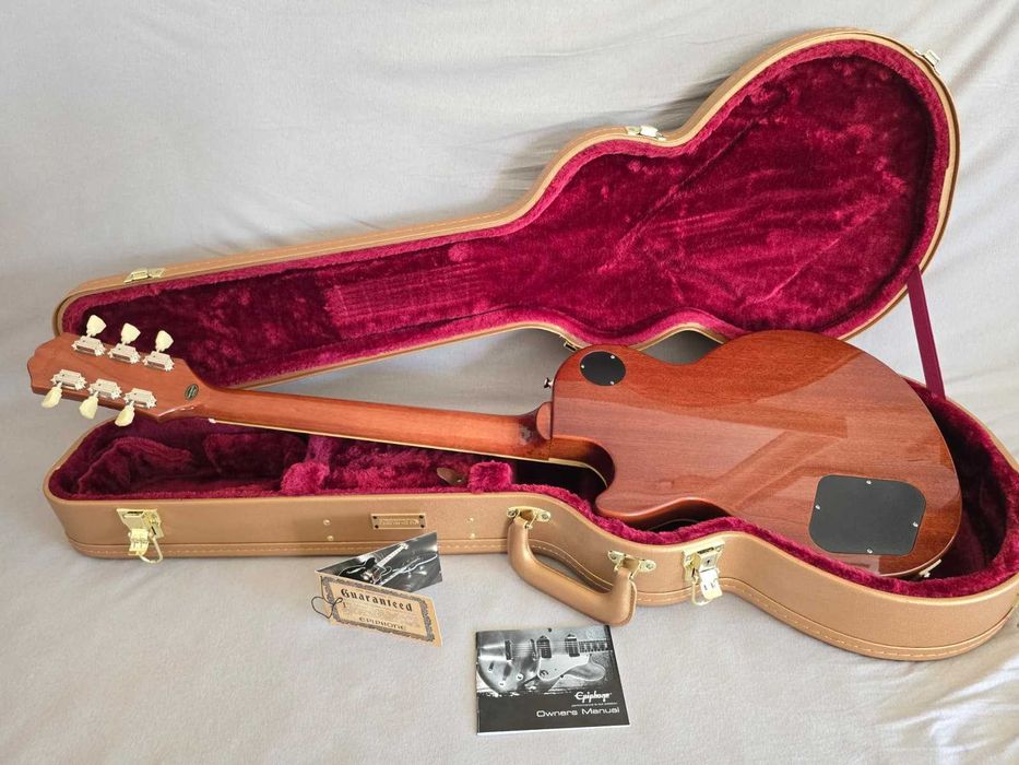 【綺麗です♪】Epiphone les paul standard pro Epiphone Les Paul Standard Plus Top Pro Mod. 3.91kg
