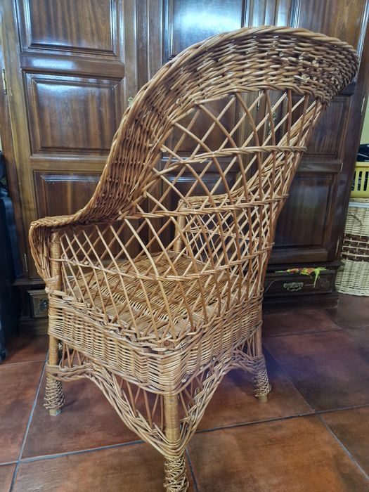 Conjunto sala/jardim em vime