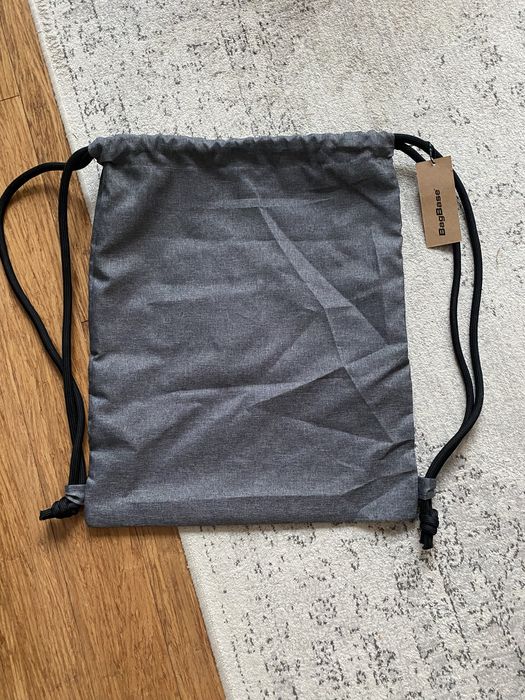 Torba worek  szary sportowy na plecy