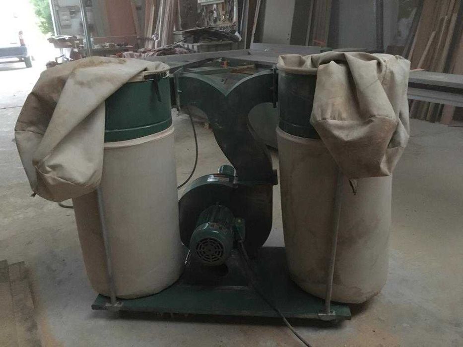 Aspiração de pó  para adaptar a máquina.