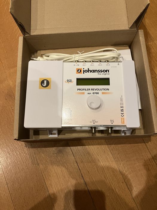 Amplificador de Sinal Digital TDT Johansson PROFILER Revolution 6700