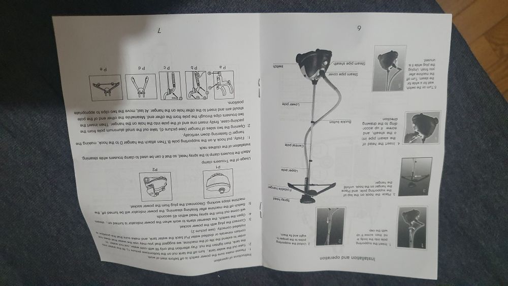 Vaporizador ferro  vertical/passar ferro