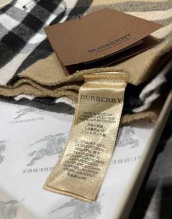 Шарф Барберри классическая клетка Burberry в подарочной упаковке