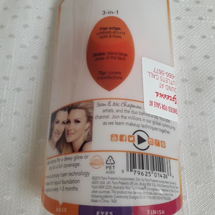 Real Techniques ORIGINAL Makeup Sponge - FIXED PRICE64409392525059123