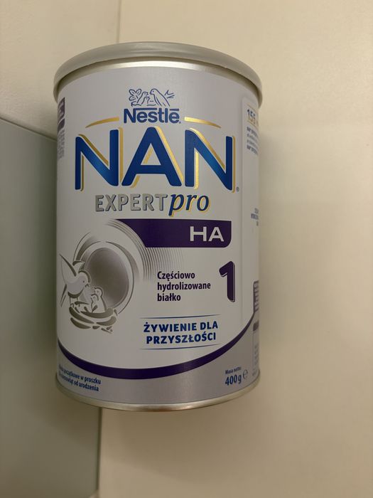 Nestlé NAN ExpertPro HA 1 400 g – nowe, nieotwierane