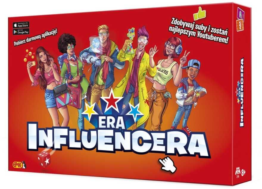 Gra planszowa Epee Era Influencera NOWA, wysyłka dzisiaj