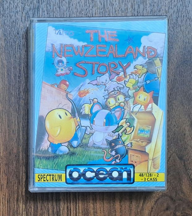 Jogo cassete K7 The Newzealand Story Sinclair ZX Spectrum (original)