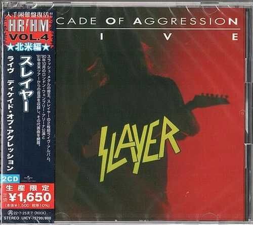 Slayer - Decade Of Aggression: LIVE (2CD/Versão Japonesa) Portes incluídos!