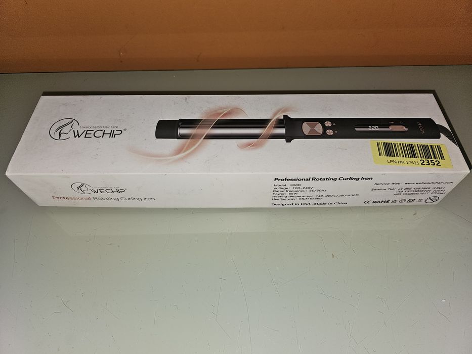 Ferro de ondulação rotativa, WeChip 1.25 polegadas ferro de ondulação
