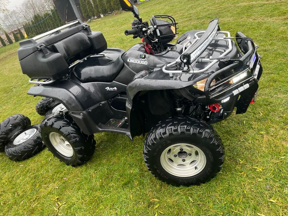 Suzuki kingquad 750.  Pojazd rolniczy. Zarejestrowany.