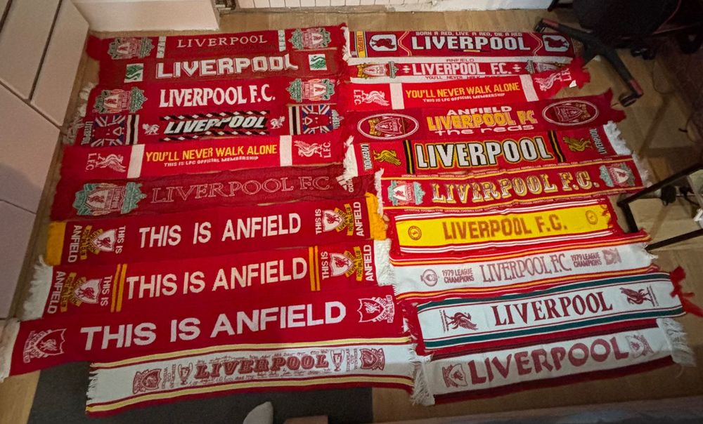 Szaliki Liverpoolu 1979+
