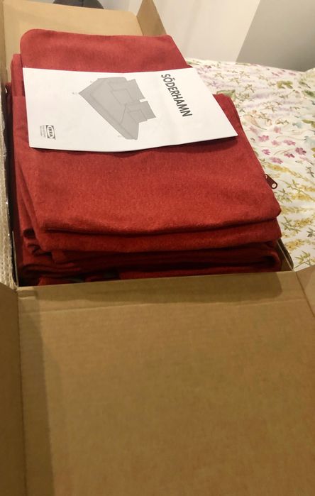 Capa de sofá de 2 lugares da Ikea modelo SODERHAMN