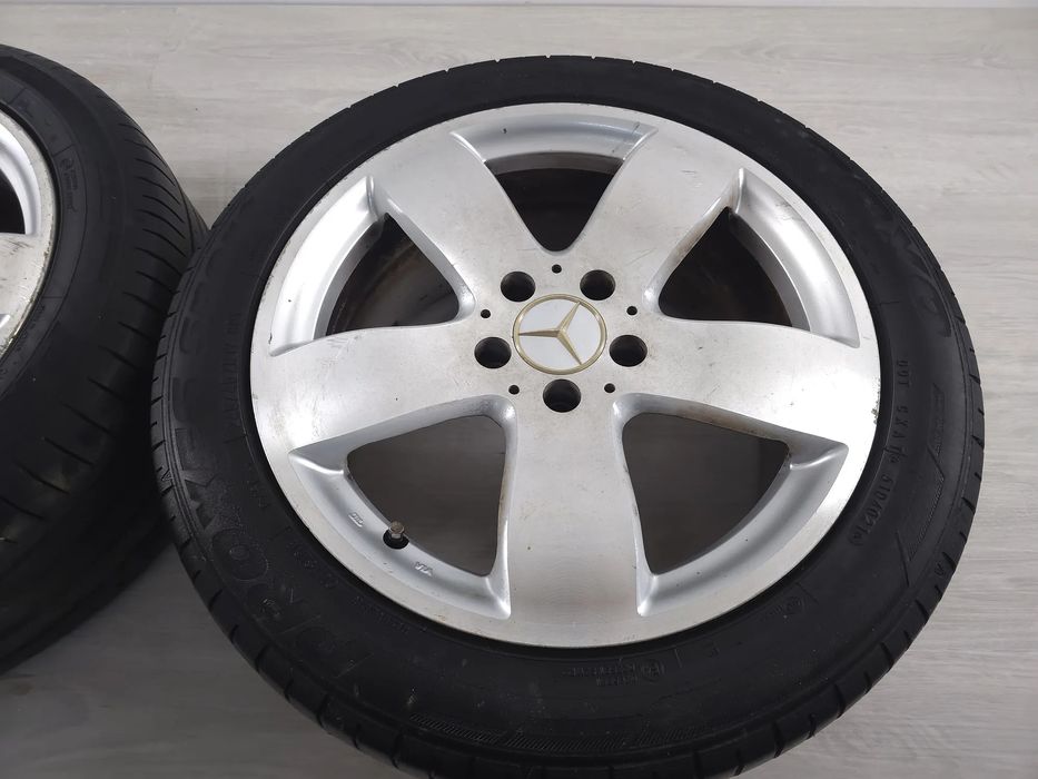 Conjunto de jantes 17 Mercedes 5x112 8J ET 35