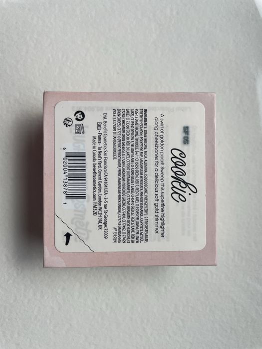 Benefit rozświetlacz Cookie