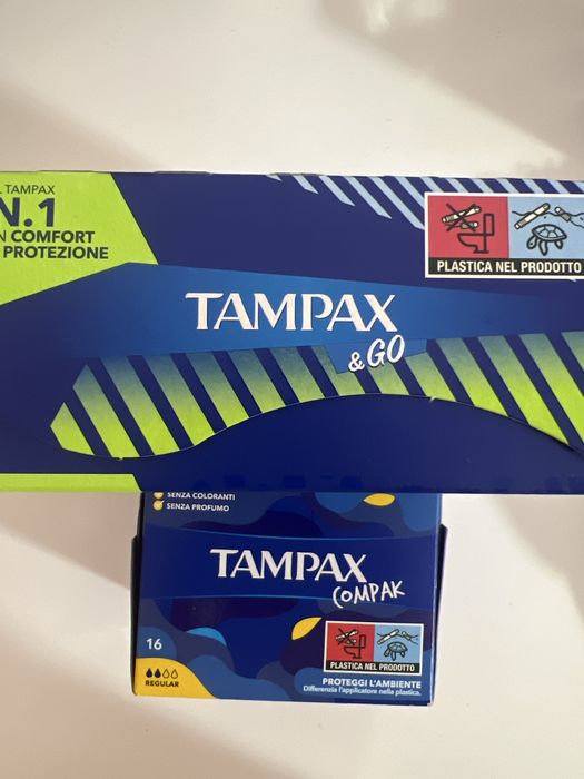 Тапони Tampax compak 2,3 каплі