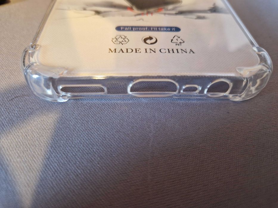 Capa Silicone Transparente Oppo A17 (com cantos reforçados)