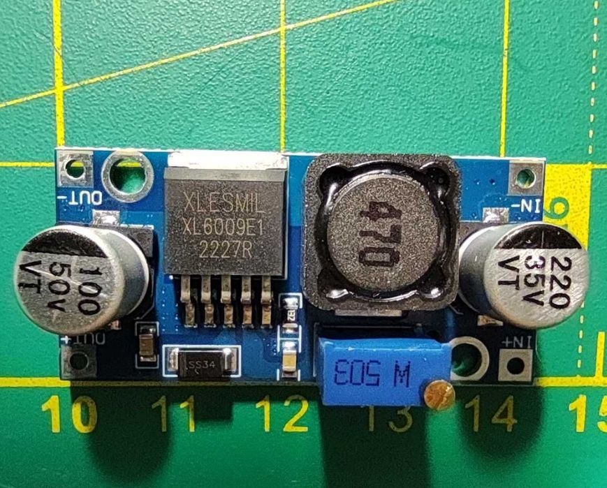 XL6009 повышающий преобразователь.