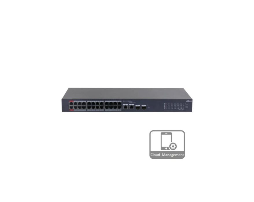 Dahua PoE Switch | DH-CS4226-24ET-240 | Комутатор | Відеонагляд