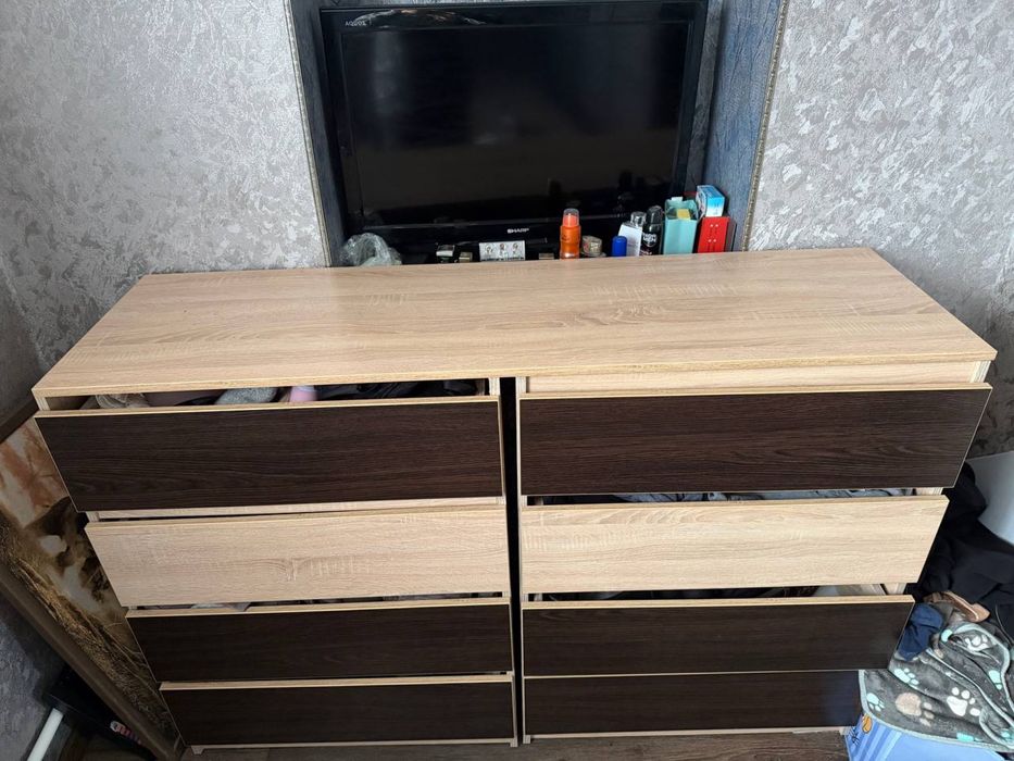 Комод двойной почти новый