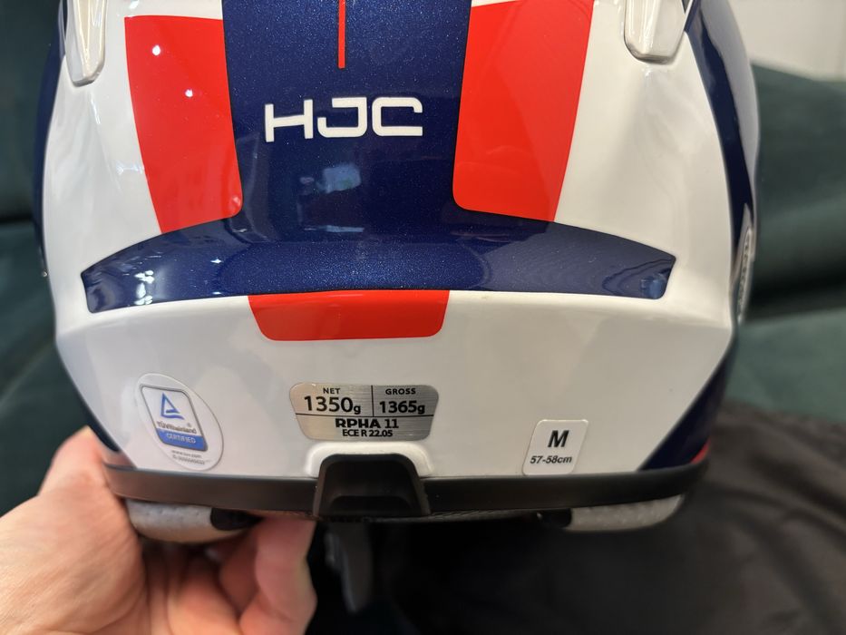 Kask hjc rpha 11 rozmiar M pod intercom Pinlock