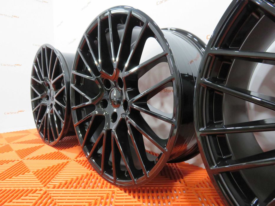 Jantes Look Porsche Panamera Turbo S E-Hybrid 21" 5x130 Pretas