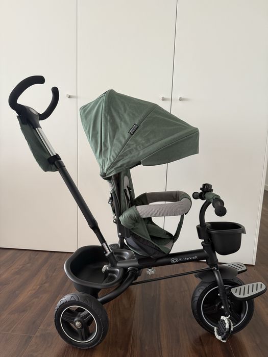 Triciclo KINDERKRAFT Spinstep Pastel Green (5 em 1)