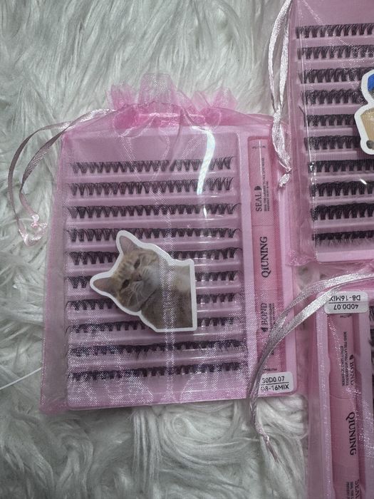 Вії накладні,вії пучками,вії,y2k