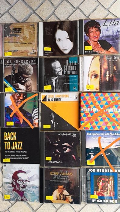 Cds raros e incomuns de jazz, clássica e outros