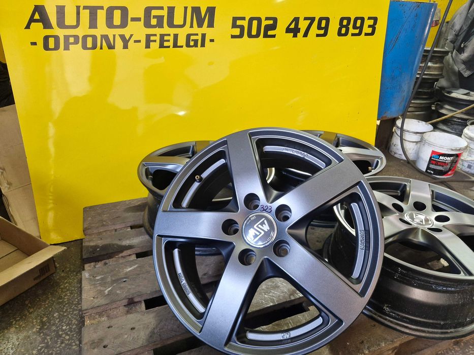 Alufelgi 5x112 16 Audi A3 A4 A6 Skoda Octavia Superb Octavia Seat Leon VW Passat Golf V VI Touran