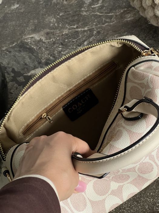 Coach Mini Rowan Crossbody  In Signature