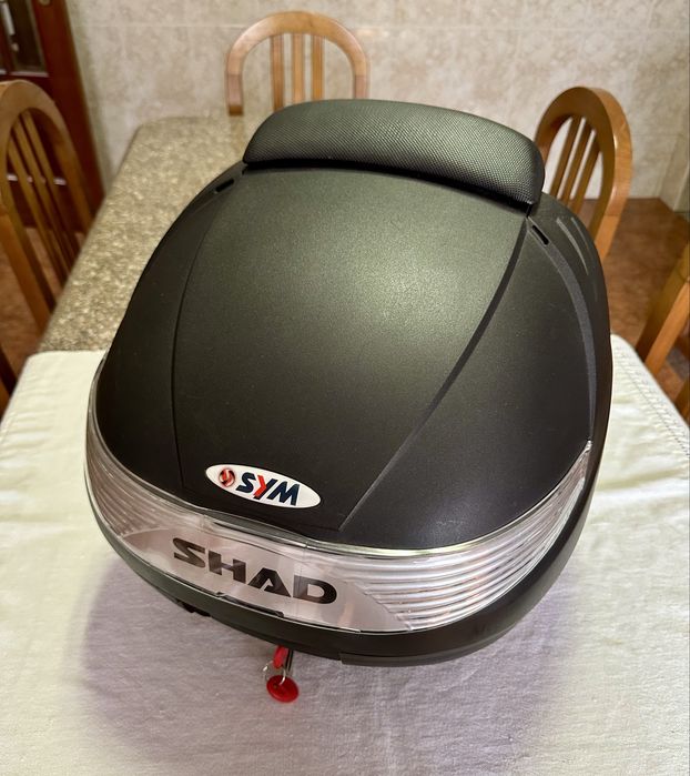 Mala / Top Case SHAD SH29 com Encosto e Suporte SYM