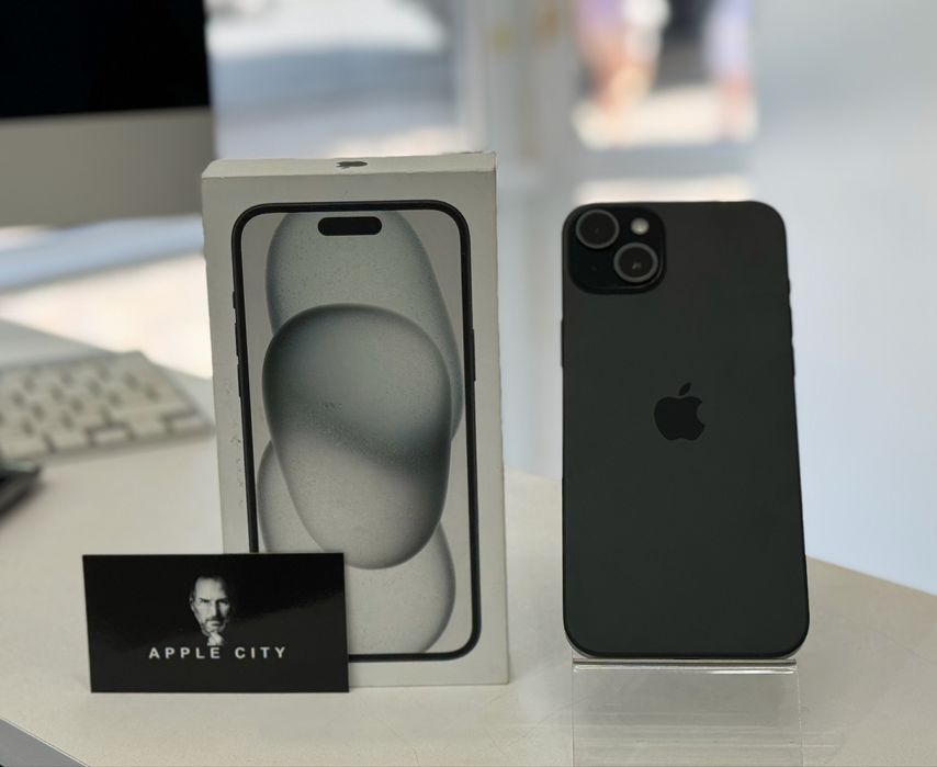 Ідеал IPhone 15 Plus 128 Black Гарантія Магазин+обмін