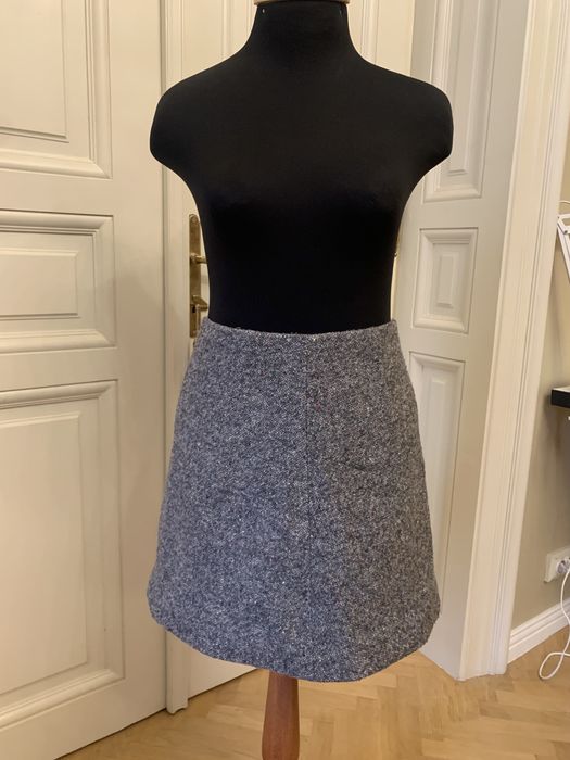 Спідниця міні cos з вовни