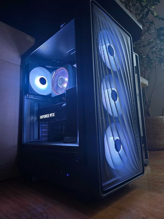 Komputer gamingowy ARGB - RTX 3080 - Ryzen 5600 - 32GB DDR4 - 1TB M.2 - 700W
