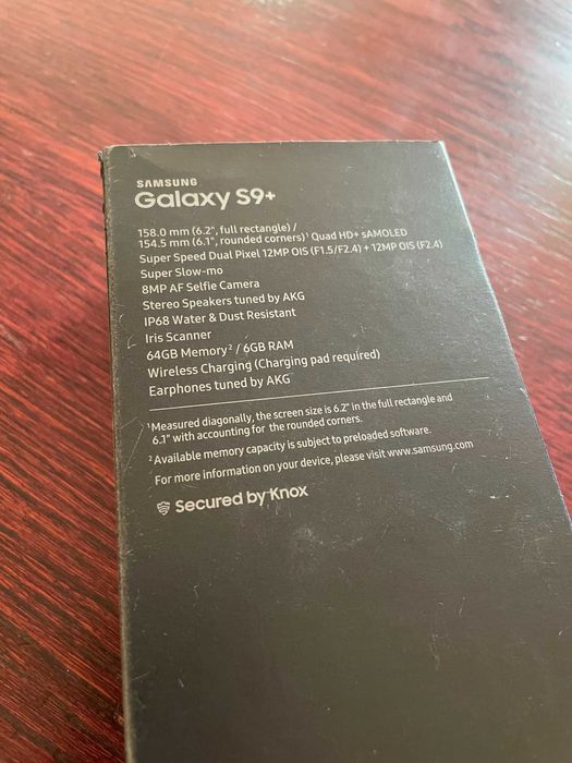Smartfon Samsung S9 Plus
